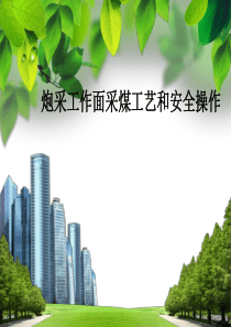 炮采工作面采煤工艺和安全操作