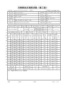 无侧限抗压强度试验 (自动)