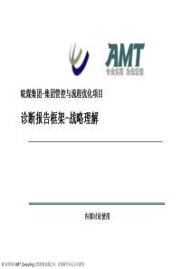 -皖煤集团_集团管控与流程优化项目_诊断报告-战略理