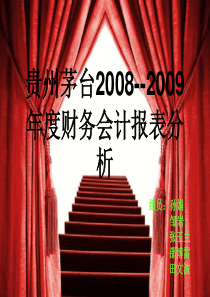 茅台公司财务报表分析