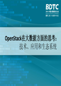 12、OpenStack在大数据方面的思考：技术、应用和生态系统_杜玉杰21