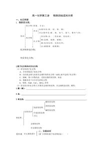 03高一化学衔接(学生)
