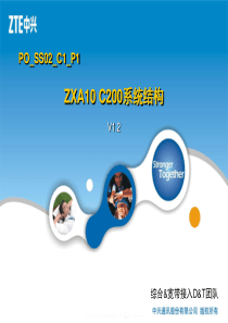 06 PO_SS02_C1_P1 ZXA10 C200系统结构 V1.2  31p