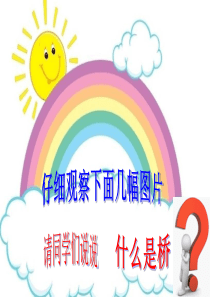 桥的形状与结构