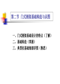 4-2门式刚架基础构造与识图