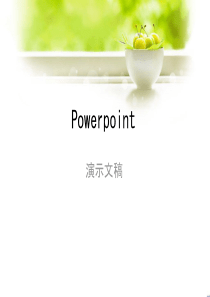 Powerpoint2010教程备课实用教案
