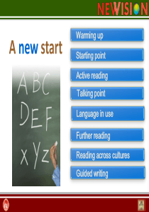 新视界大学英语综合教程1_unit1