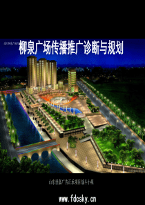 2006年山东柳泉广场传播推广诊断与规划