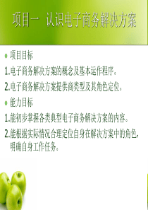 项目一%20%20认识电子商务解决方案[1]