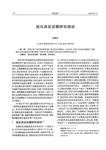 流化床反应器研究现状