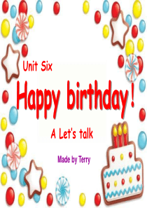 PEP-三上-Unit6-Happy-birthday-lets-learn--