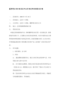 戴梦得古珀行珠宝店开业专场发布促销策划方案