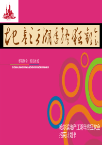哈尔滨地产江湖年终狂欢会招商方案2012.12.8