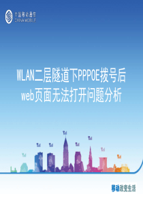 WLAN二层隧道下PPPOE拨号后web页面无法打开问题分析