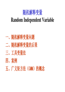 第六章_随机解释变量
