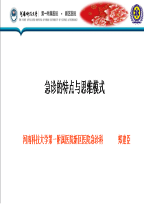 国家应急预案、突发事件与紧急医学救援