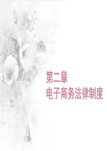 2 电子商务法律法规