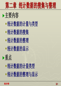 第2章 统计数据的搜集与整理