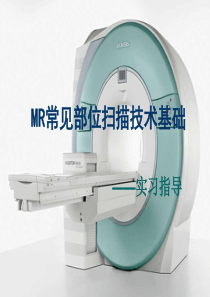 MR常见部位扫描技术基础