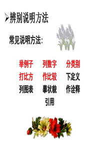 辨别说明方法及作用