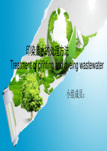 印染废水