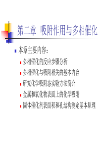 工业催化-第二章 吸附作用与多相催化001