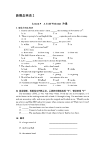 新概念二习题Lesson-9-10