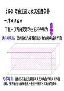 材料力学--弯曲正应力及其强度条件