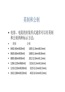 公英制转换