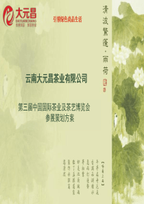 参展策划方案完美经典版