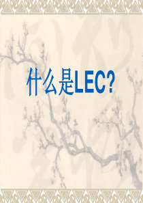 LEC评价法
