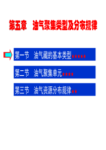 第5章 油气藏的类型   油气田开发地质学 中国石油大学 华东