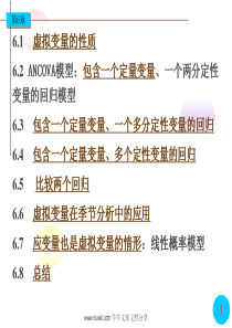 本科经济计量学第6章第4版