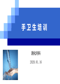 2020手卫生知识培训