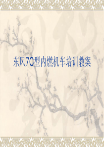 内燃机车理论培训(电器电路部分)分解