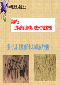 48第19课 北魏政治和北方民族大交融