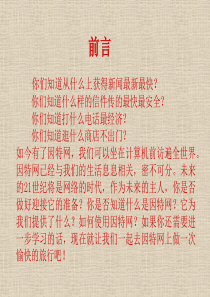 第21讲：因特网的认识(第一部分)
