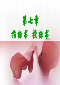 第七章招投标书模板