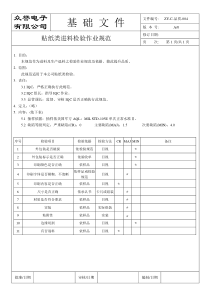 04 进料检验作业规范