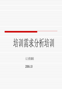 如何分析培训需求