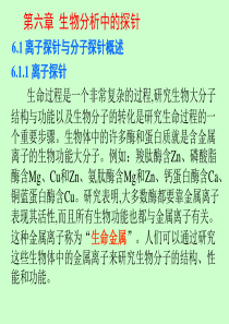 生物分析中的探针