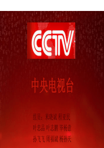 中央电视台 组织架构分析