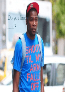 凯文杜兰特 英语介绍PPT