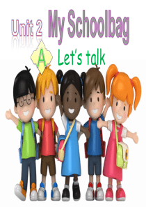 My-schoolbag-ppt