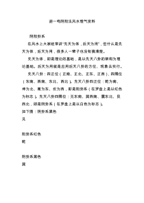 胡一鸣阴阳法风水理气资料
