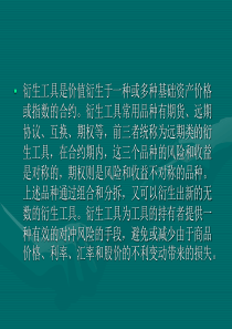 财务管理衍生工具与套期保值