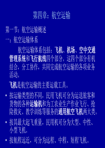 航空运输