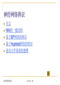 人工神经网络第三章