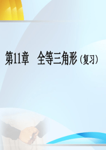 八年级数学全等三角形复习课件经典ppt