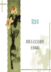 ch3离散无记忆信源的无损编码